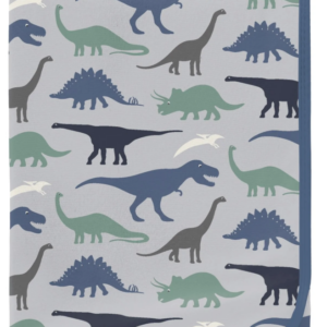 Bamboo Swaddling Blanket - Dove Dino Museum