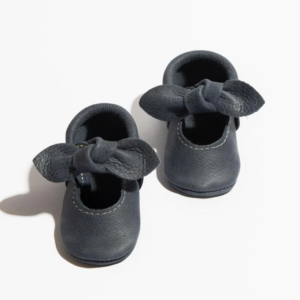 Alta Knotted Bow Baby Shoe
