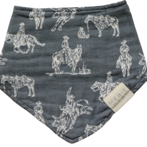 Wild West Muslin Bib