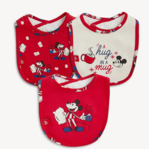 Magnetic Bibs (Pack of 3) - Disney Red Cocoa Club